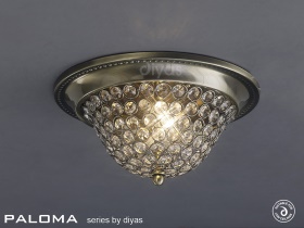 Paloma Crystal Ceiling Lights Diyas Flush Crystal Fittings Paloma Crystal Ceiling Lights Diyas Flush Crystal Fittings